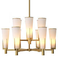 Люстра Dino Double antique brass finish 115496